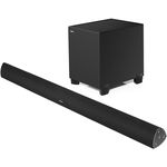 Edifier Soundbar, bluetooth 4.0, RMS: 145W (2 x 16W, 2 x 19W, 1 x 75W), woofer 8", medii 2.75", inalte 0.75", frecv. raspuns 48Hz-20KHz, Line-in/AUX/optic/coax,tel wireless,dim1000x79x80mm, NEGRU, "B7-BK" (include timbru verde 1 lei)