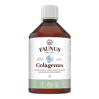 Colagen lichid hidrolizat si extracte din plante Colagenus, 500ml, Faunus Plant, Faunus Plant