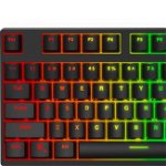 Tastatura Krux KRX0039, ATAX PRO RGB TKL, Outemu Brown, cu cablu, mecanica, iluminata RGB, negru, EN, Krux