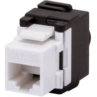 Conector GEWISS GW38031, RJ45 Cat5E, negru