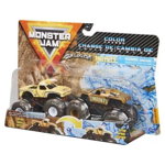 Monster Jam Set 2 Masinute Bulldozer si The Meents Color Change, Monster Jam