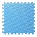 Covoras Puzzle din Spuma Procart XL 60x60cm 2cm 2 Piese Albastru Deschis