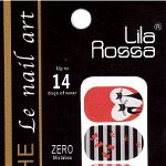 Sticker pentru unghii nail art, Lila Rossa, 14 in 1, nr 20, Lila Rossa