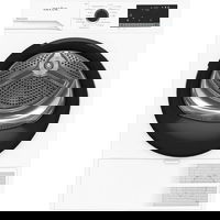 Uscator de rufe cu pompa de caldura Arctic A2T28249W, Clasa C, Capacitate 8 Kg, 15 programe, Auto Antisifonare, Motor Silent Inverter (Alb), Arctic