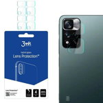Folie Camera Nano Glass 3mk Pentru Xiaomi Redmi Note 11 Pro 5g/pro+ 5g, Transparenta, 4 Buc In Pachet