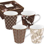 Set 4 cani- Coffee Mania Oriental