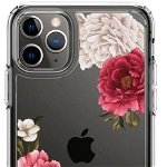 Husa iPhone 11 Pro Max Cyrill by Spigen Cecile Series Red Floral