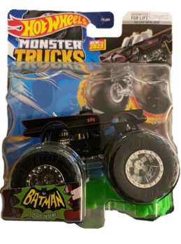 Vehicul Hot Wheels Monster Trucks 2023 Batman Classic Tv Series Die-cast (hpx05) 