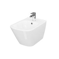 Bideu suspendat, Cersanit, City, dreptunghiular, alb