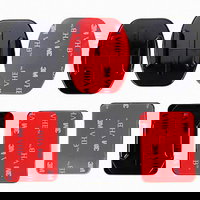 GoPro flat and curved adhezive mounts AACFT-001 - Monturi autoadezive drepte si curbate 