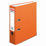 Biblioraft Herlitz, A4 7,5cm, PP, culoare portocaliu