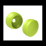 Capac de plastic petru suruburi 12 mm - verde KBT