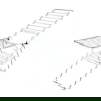 Uscator de Rufe Rossa, Suprafata Uscare 16 m, Metal, Zilan