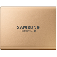 SSD Samsung Portable T5 Gold 500GB USB 3.1 tip C