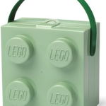 Cutie pranz Lunchbox z raczka (Sand Green) - LEGO® Classic