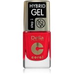 Delia Cosmetics Coral Hybrid Gel gel de unghii fara utilizarea UV sau lampa LED culoare 119 11 ml, Delia Cosmetics