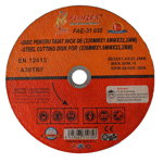 Disc pentru taiat inox/metal de (125mmx1.6mmx22.2mm), 