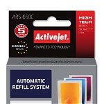 Sistem Kit automat de refill color pentru HP 650 HP 703 HP 704 ActiveJet, ActiveJet