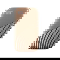 SSD extern WD My Passport, 1TB, Gold, USB 3.2