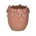 Vaza decorativa mica, Ceramica, Coral, Roses, INART