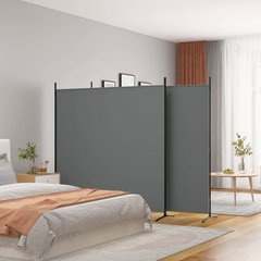 Gossi paravan de camera cu 3 panouri, alb, 525x180 cm, textil, Gossi Gossi paravan de camera cu 3 panouri, alb, 525x180 cm, textil, Gossi