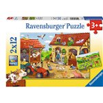 Puzzle - Munca la ferma - 24 piese, Ravensburger