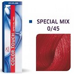 Vopsea semi permanenta profesionala - 0/45 - Special Mix - Color Touch - Wella Professionals - 60 ml, Wella Professionals