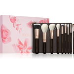 ZOEVA The Complete Brush Set Rose Golden Edition set de pensule cu geantă, ZOEVA