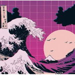 Mousepad Flexibil Hokusai - Great Wave Vapour, ABYstyle