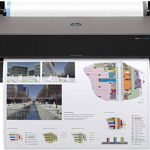 Plotter HP DesignJet T250 24-in Printer , Dimensiune A1, 24