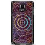 Cazul Bjornberry Samsung Galaxy Note 4 - Purple / Gold Mandala, 