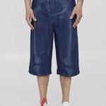 Off-White Body Scan bermuda shorts LIGHT BLUE, Off-White