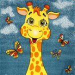 
Covor Dreptunghiular pentru Copii, 300 x 400 cm, Multicolor, Kolibri Girafa 11112/140
