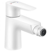 Baterie bideu cu ventil culoare alb mat Hansgrohe, Talis Select E, Hansgrohe