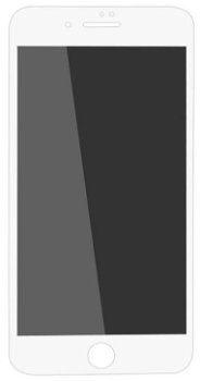 Folie iPhone SE 2020 / 8 / 7 / 6s / 6 Lemontti Sticla Privacy White