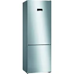 Combina frigorifica Bosch KGN49XLEA, NoFrost, 435 L, Super-racire, Super-congelare, TouchControl, SoftLight, H 203 cm, InoxLook