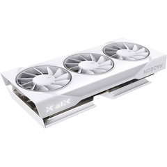 Placă video XFX SWIFT RX 9060XT OC, 16GB, alb, 3 ventilatoare