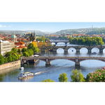 Puzzle Castorland - Vltava Bridges in Prague, 4000 piese, Castorland