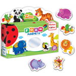 Set de 29 de magneti din spuma - Animale de la Zoo