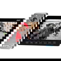 Videointerfon pentru o familie Vibell NOVEO ORNO OR-VID-EX-1057/B color monitor plat LCD 7 control automat al portilor functie intercom