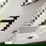 Baterie pentru lavoar cu ventil Hansgrohe Finoris negru mat, Hansgrohe