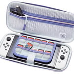 Husa de protectie pentru Nintendo Switch/OLED/Lite POWERA Pikachu Garden NSCS0256-01, gri