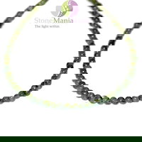 Colier nefrit jad canadian sfere 4mm, StoneMania Bijou