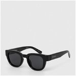 Saint Laurent ochelari de soare culoarea negru, SL 675, Saint Laurent