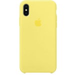 Apple Protectie pentru spate MRG32ZM/A Silicone Lemonade pentru iPhone X