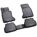 Set 4 covorase auto din cauciuc Novline pentru CITROEN C1 2010 -> prezent , NVFCHBL4021CI, Novline