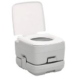 vidaXL Set portabil cu toaletă și lavoar pentru camping, vidaXL