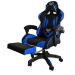 Scaun gaming ajustabil MALATEC - negru și albastru