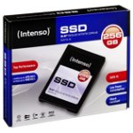 SSD Intenso Top, 256GB, SATA-III, 3D-NAND, 2.5inch, Intenso