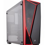 Carcasa computer CORSAIR Carbide SPEC-04, negru/rosu